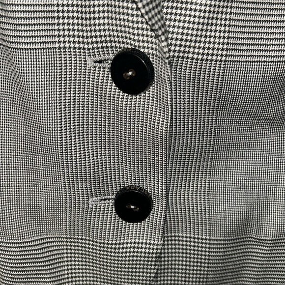 Escada Houndstooth microprint Front Button Blazer 40 M - Picture 3 of 12